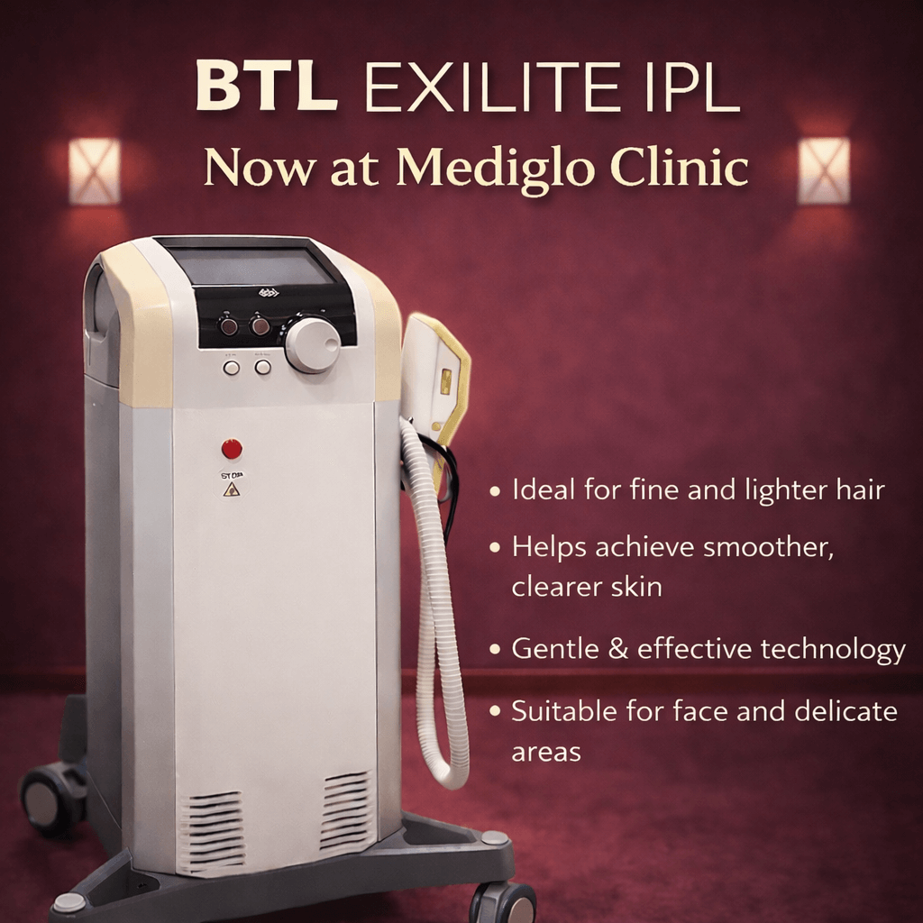 BTL Exlite at Mediglo Clinic For LHR