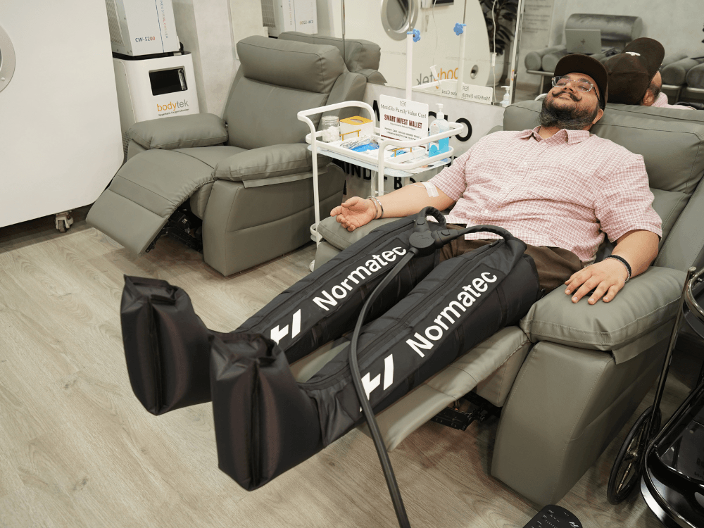 Wellbeing 5 Normatec Lymphatic Compression For Recovery